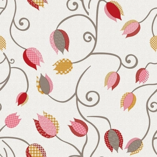 nappe noblessa toile cirée tulipe 20mx140cm - noblessa