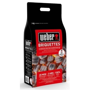 sac de 4 kg de briquettes de charbon de bois - weber