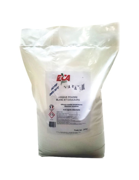 Lessive Super Linge 20kg Lessive professionnelle concentrée - ECA PROS