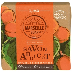 savon de marseille abricot ecocert 100 g - marseille soap