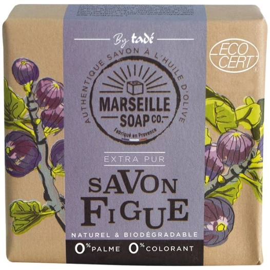 savon de marseille figue ecocert 100 g - marseille soap