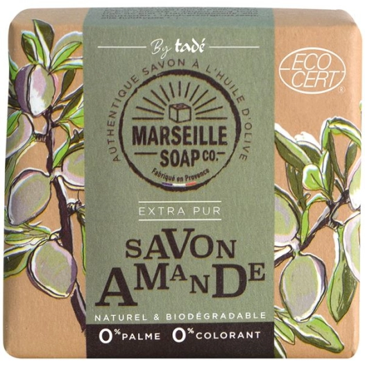 savon de marseille amande ecocert 100 g - marseille soap