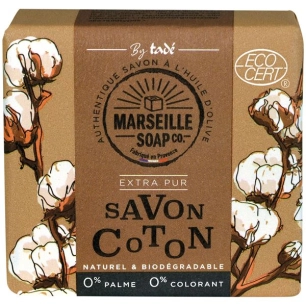 savon de marseille coton ecocert 100 g - marseille soap