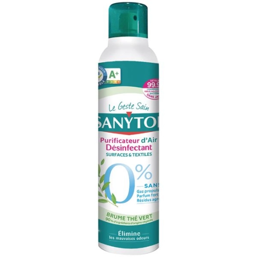 sanytol purificateur air désinfectant surface/textile 150ml - sanytol