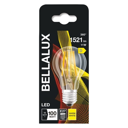 bellalux led clair standard e27 11w froid 1521lm - bellalux