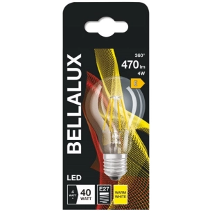 bellalux led clair standard e27 4w chaud 470lm - bellalux