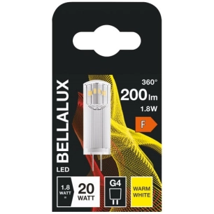 bellalux led capsule dépoli g4 1.8w chaud 200lm - bellalux