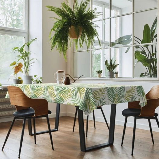 nappe rectangulaire sans pvc rain forest 150 cm x 220 cm - d-c-fix