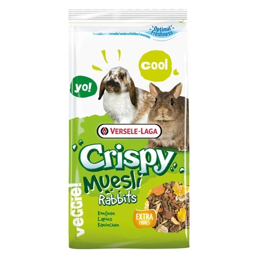 crispy mélange lapin nain 1kg - versele laga