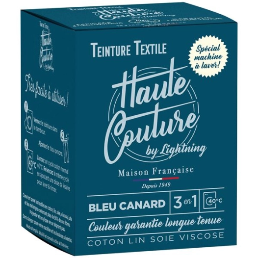 teinture textile haute couture - bleu canard - 350 g - haute-couture
