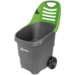 Chariot de jardin bicolore 65 litres - RIBILAND