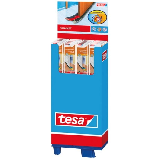 calfeutrer double joint bas de porte 0.95m x25mm box x40 - tesa