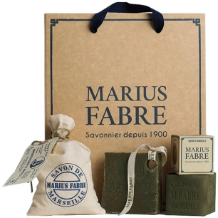 coffret cadeau découverte du savon de marseille - marius fabre