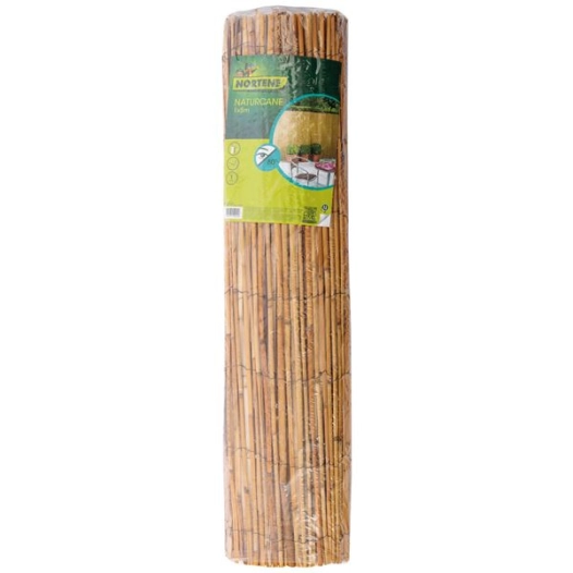 canisse de roseaux fendus naturcane 1x5m - nortene