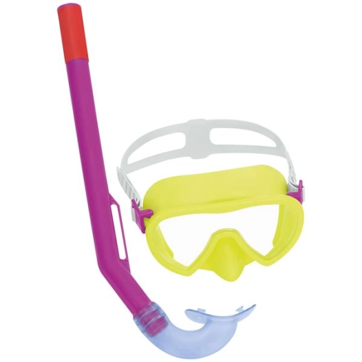 set de plongée masque et tuba lil glider enfants 3/6 ans as - bestway