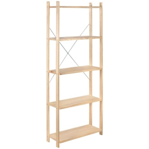 etagère 5 tablettes pleines h171 x l65 x p25cm - astigarraga