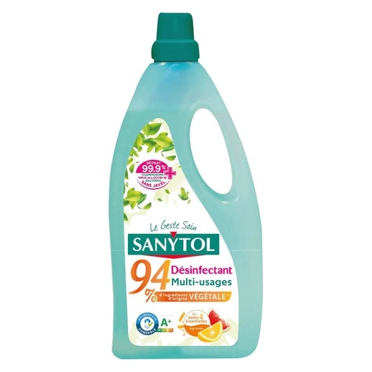 sanytol désinfectant multiusage agrumes 1l - sanytol