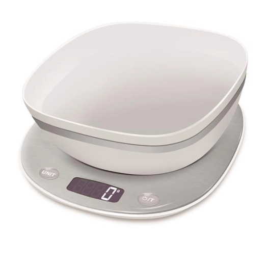 balance 5 kg + bol - macaron+ - macaron glacee bol - terraillon