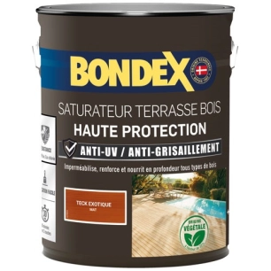 bondex saturateur bois 5l teck - bondex