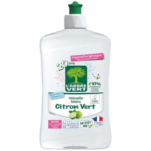 l arbre vert vaisselle mains ecolabel citron vert 500ml - l'arbre vert