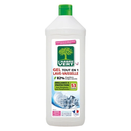 l arbre vert gel lave vaisselle tout en un 901 ml - l'arbre vert