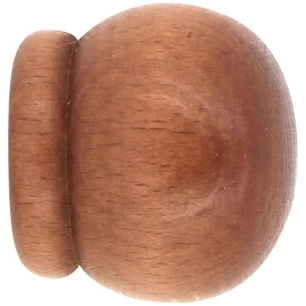 embout bois anglais ø28mm à visser merisier x2 - mobois