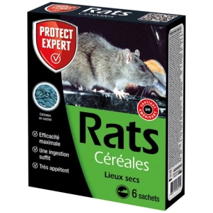 rats céréales 150g boîte dee 6 sachets - protect expert