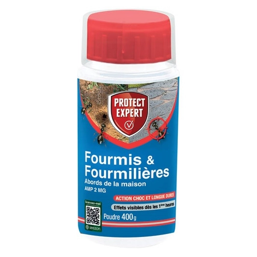 fourmis poudrage et arrosage 400g - protect expert