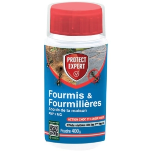 fourmis poudrage et arrosage 400g - protect expert