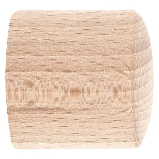 embout bois bouchon ø28mm à visser bois brut x2 - mobois