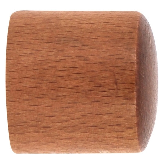 embout bois bouchon ø28mm à visser merisier x2 - mobois