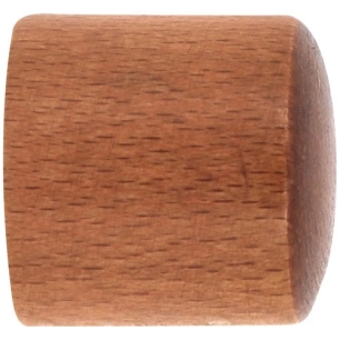 embout bois bouchon ø28mm à visser merisier x2 - mobois