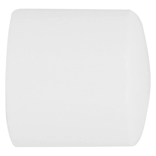 embout bois bouchon ø28mm à visser laque blanc x2 - mobois