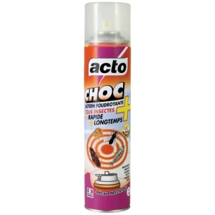 acto choc aérosol action foudroyante 200ml - acto