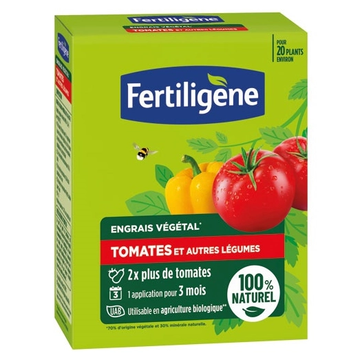 engrais tomates et autres légumes uab 1.2kg - fertiligene