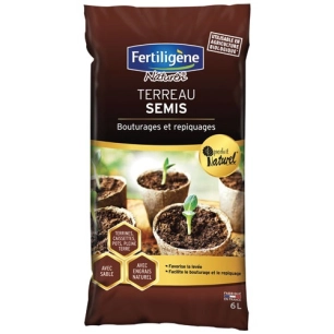 terreau semis uab 6 l - fertiligene