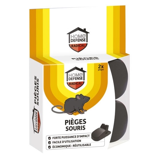 piège crocodile pour souris x 2 - home defense