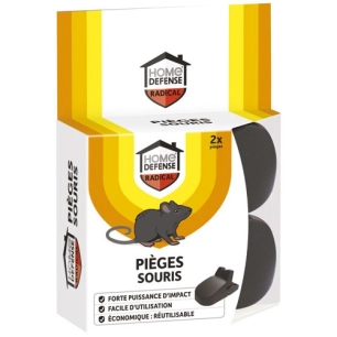 piège crocodile pour souris x 2 - home defense