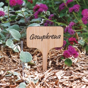 15 étiquettes à planter en bambou 11cm blister de 15 - nortene