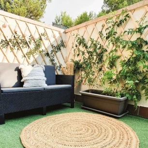 trellis extensible bois fsc 0.5x1.5m - nortene