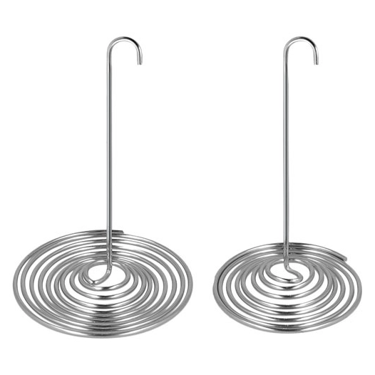 2 filtres pour bec de théière en inox pm et gm - metaltex