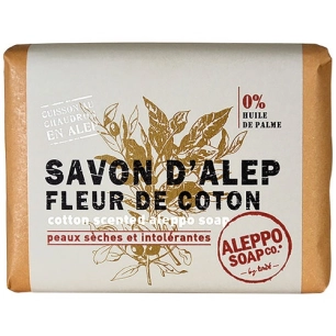 savon d'alep fleur de coton 100 g - tade