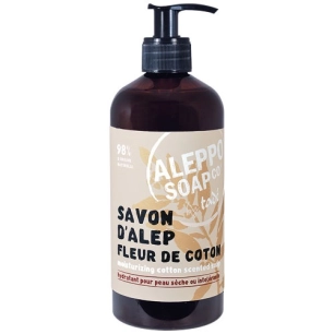 savon d'alep liquide fleur de coton 500 ml - tade