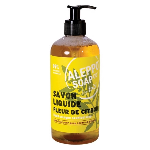 savon liquide fleur de citron 500 ml - tade