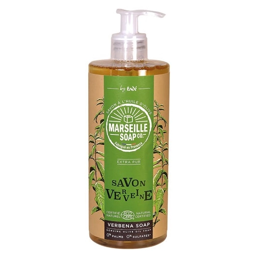 savon de marseille liquide verveine ecocert 500 ml - tade