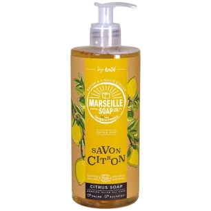 savon de marseille liquide citron ecocert 500 ml - tade