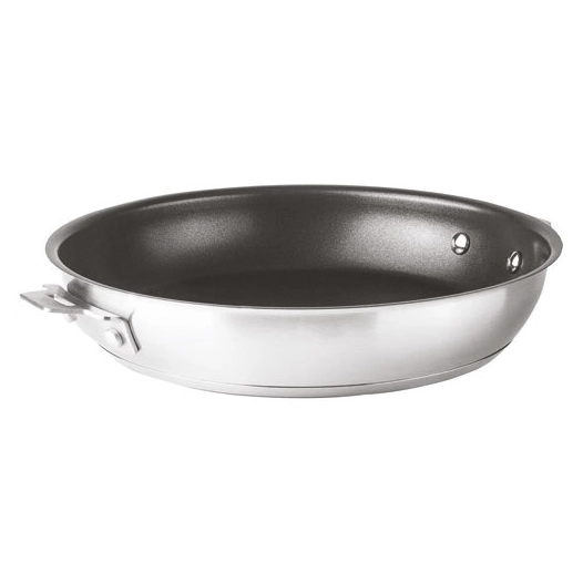 poêle inox revêtue 28 cm - combi - lacor