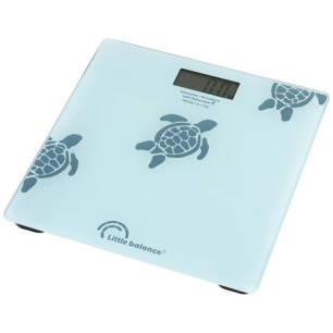 pèse-personne électronique tortues aqua - usb-r - 8730 - little balance