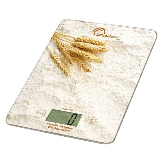 balance de cuisine farine - slim usb-r - 8716 - little balance