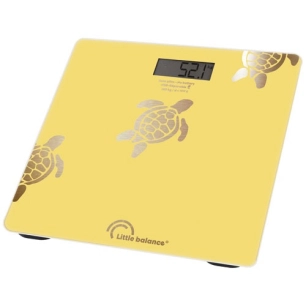 pèse-personne électronique tortues sable - usb-r - 8731 - little balance